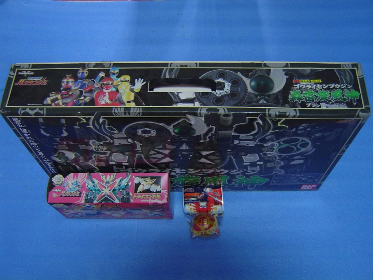 Amazon.co.jp: 忍風戦隊ハリケンジャー DX超合金 GD-49 轟雷旋風神 