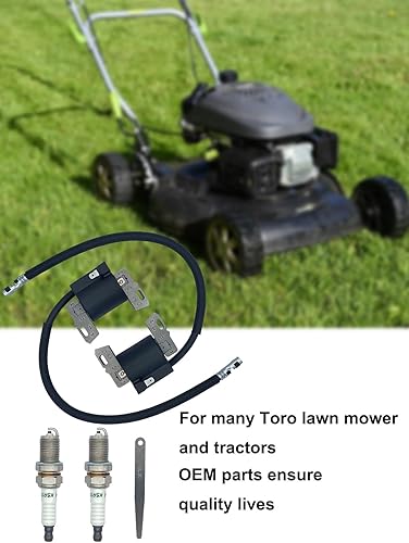 Miniatura 6 de YAMAKATO Bobina de Encendido 591459 490586 492341 para Briggs and Stratton Toro MTD Craftsman Cub Cadet Motor Cortacésped Tractor de Montar Armadura