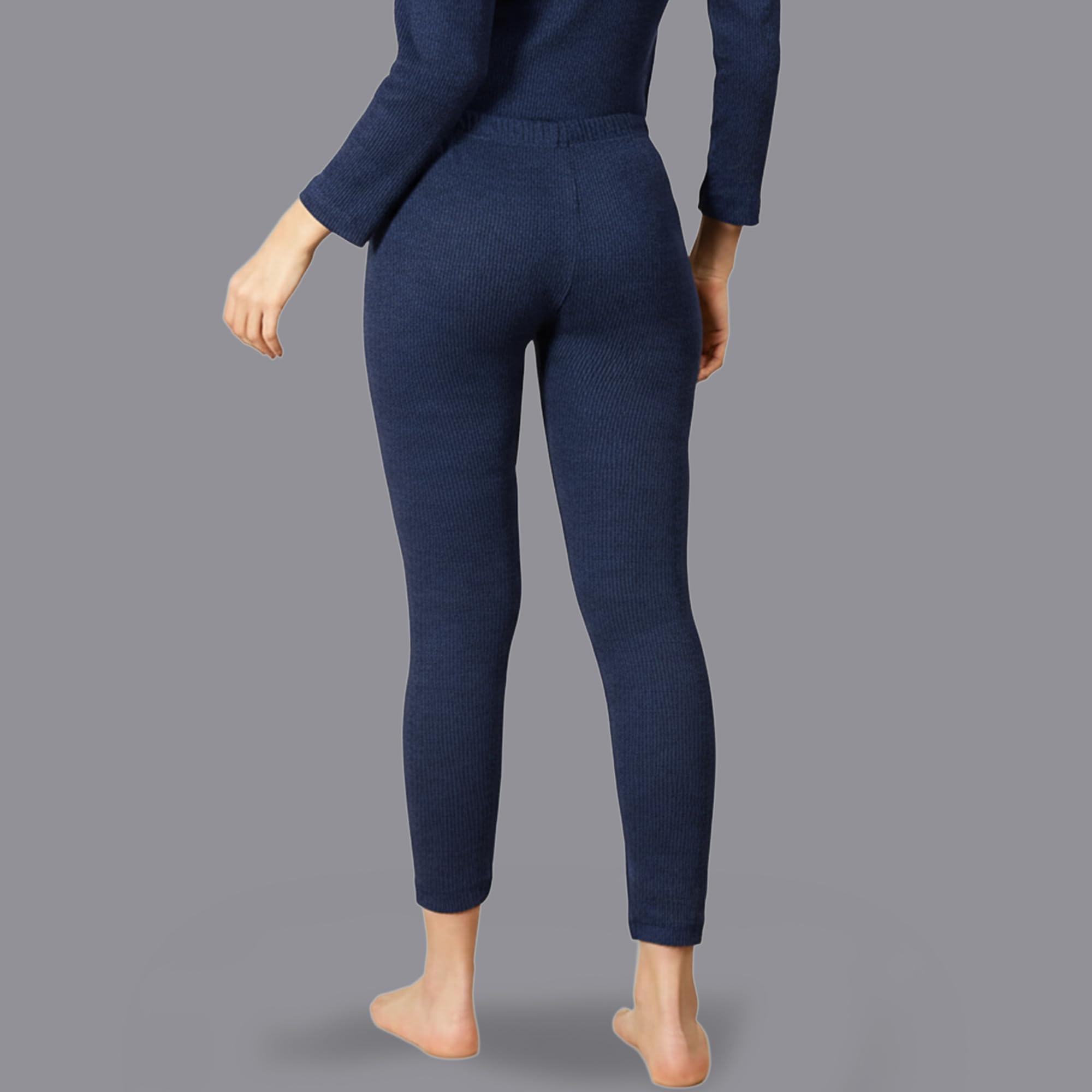 Amul Comfy Women's Kashmira Thermal Trouser | Super Combed Cotton Rich Regular Fit Body Warmer Pant | Soft, Breathable & Naturally Insulated Winter Underpant 1