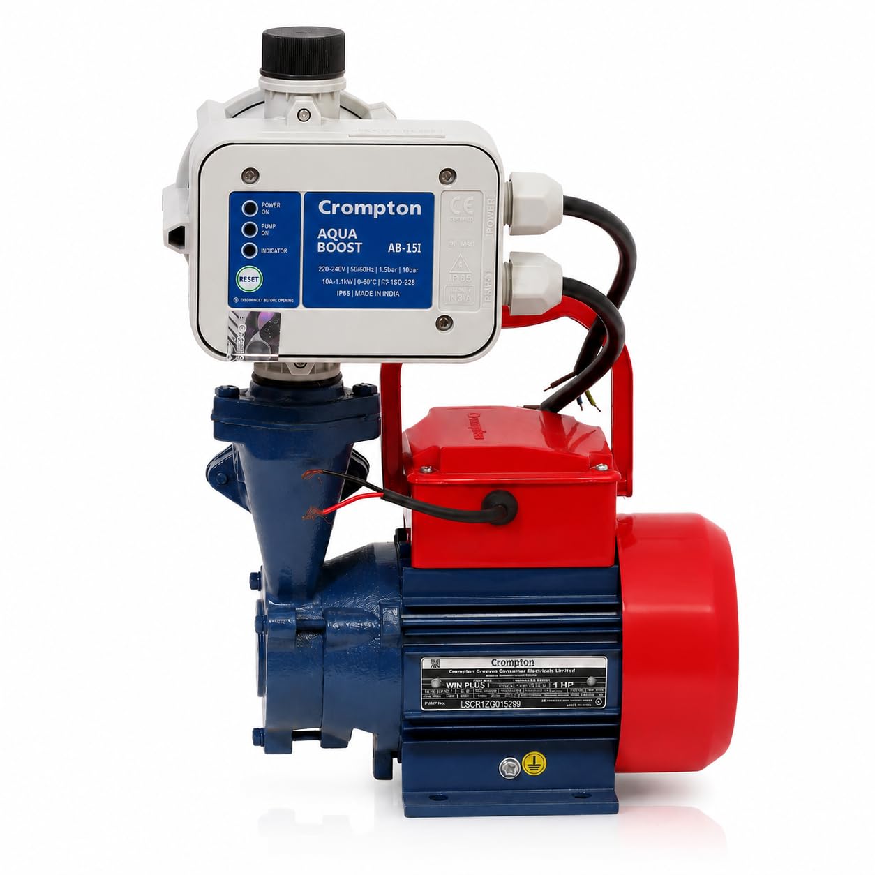 Crompton 1hp Pressure Booster Pump | 1hp with Automatic Pump Controller |Water Pump 1hp | 1hp Pressure Pump-picture-10