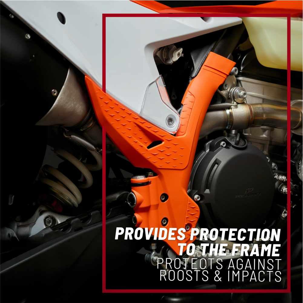POLISPORT 8505800001 - Protector de Chasis para Yamaha Ténéré 700 19'-25' - Diseño Slim, Mayor Agarre y Protección Duradera, Color Negro