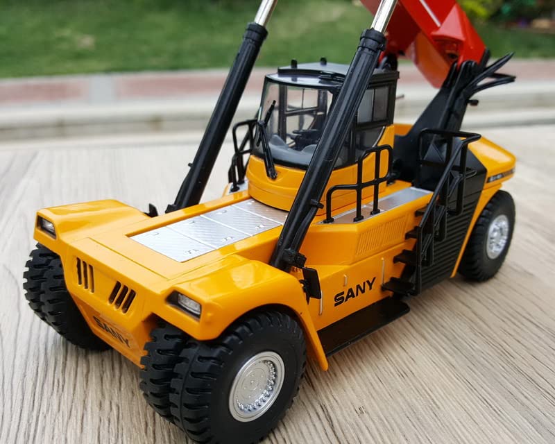 SANY Reach Stacker 1/50 grue frontale pré-construite en métal pour collection durable