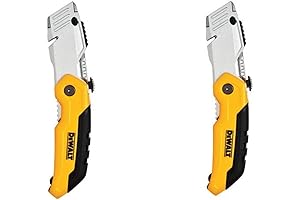 DEWALT Folding Retractable Utility Knife, 2-Pack [DWHT10035L]