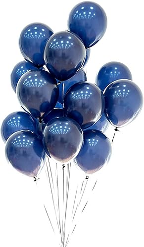 Miniatura 78 de Globos de fiesta rojos de 5 pulgadas, 100 mini globos de látex para decoración de cumpleaños, boda, baby shower (rojo) Rojo,Negro,Morado oscuro,Azul