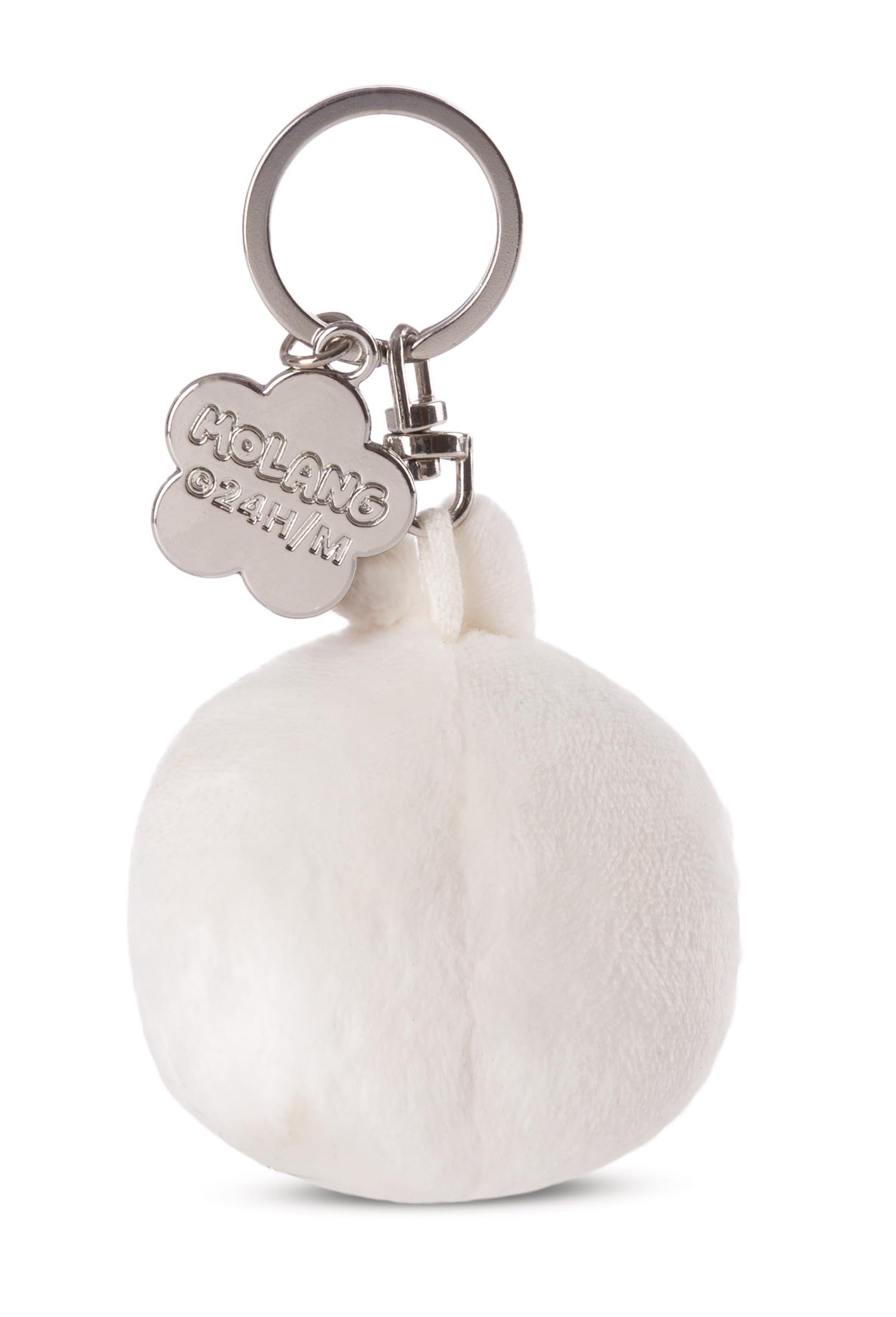 Portachiavi Fiore dell'arcobaleno 7cm colorato - Delizioso Ciondolo in Forma di Animale in Morbido Peluche con Anello per cordini e Pendenti
