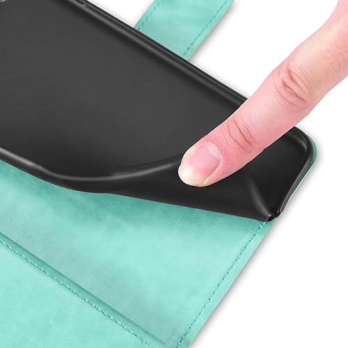 Miniatura 7 de Asuwish Funda de teléfono para Samsung Galaxy A14M14 5G con protector de pantalla de vidrio templado y soporte de tarjeta de crédito con tapa de