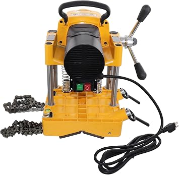 Steel Dragon Tools Pipe Hole Cutter cuts up to 6-inch Holes in 12-inch Pipe