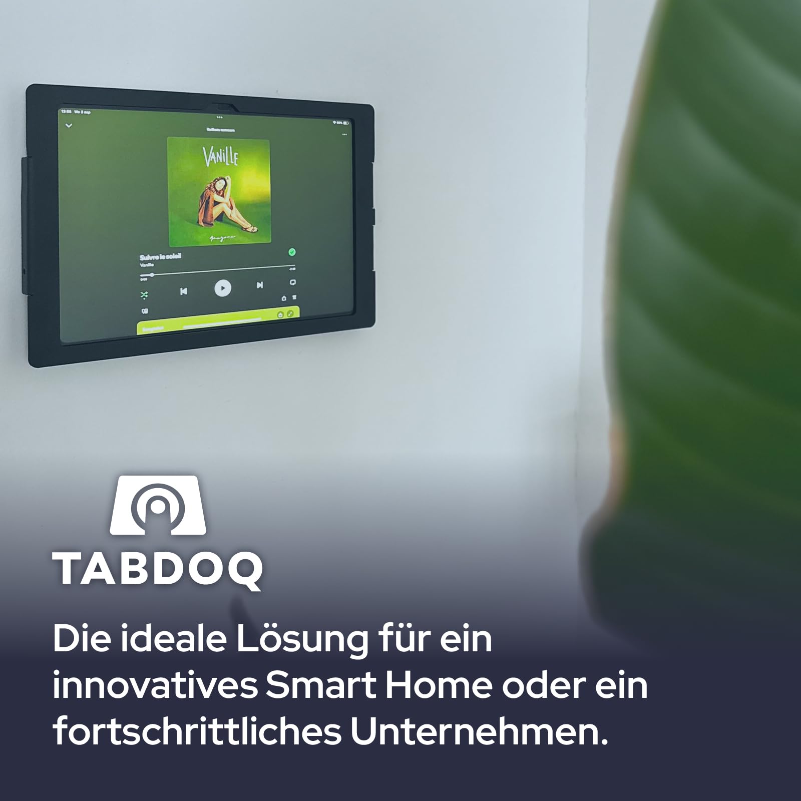 Lite iPad Wandhalterung kompatibel mit iPad 10.9 Zoll (2022–2025) 10. & 11. Generation (A16) – Sichere & Robuste Tablet Halterung für Private und gewerbliche Nutzung, schwarz