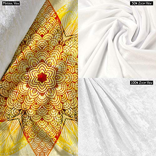 Image of ArtzFolio Ethnic Beige Ornament | Reusable Sack Bag | Bag for Gym, Storage, Vegetable & Travel