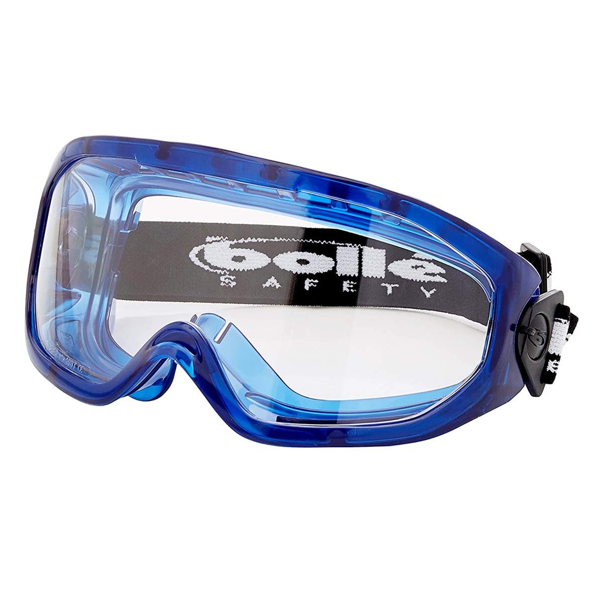 Bolle Blast anteojos de seguridad y escudo combinado, amplia visión, anti niebla, calidad premium