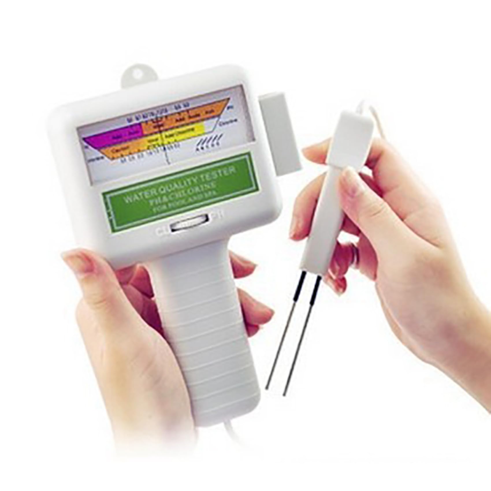 3X Tester PH Chloru Wody Basen Jakość Spa Poziom Miernik Analiza Pomiar Monitor Detektor Test Test Kit
