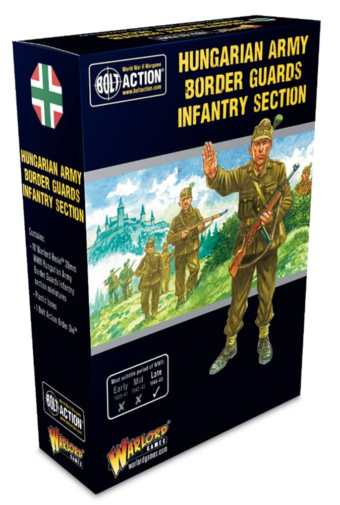 Hungarian Army Border Guards Infantry Section - Warlord Games Bolt Action