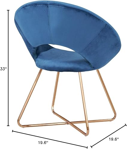 Miniatura 25 de DUHOME Sillas modernas de terciopelo con acento de comedor, sofá individual, cómoda silla tapizada, muebles de sala de estar, sillas de descanso de