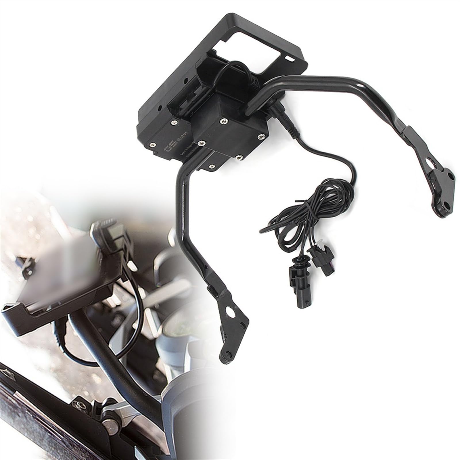 Support guidon navigation téléphone BMW R1250GS ADV 12mm - 8