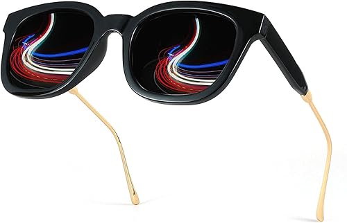 Miniatura 3 de FEISEDY Gafas de sol cuadradas polarizadas clásicas mujeres hombres UV400 lentes B2624