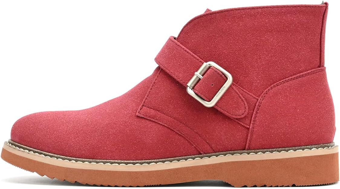 Men's Chukka Boots Casual Hiking Boot for men with Fashion Buckles