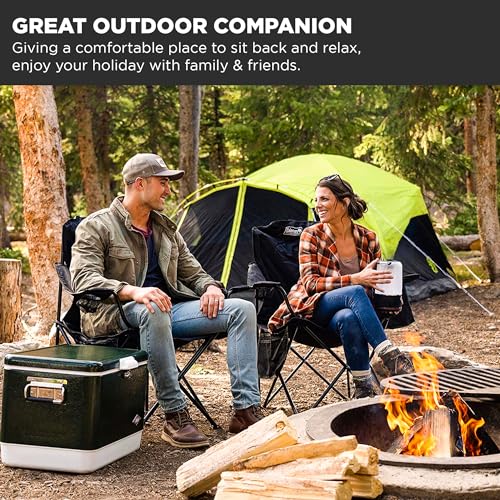 Coleman-Polyester-Polyvinyl-Chloride-Oversized-Quad-Chair-Sturdy-Foldable-Camping-Chair-with-Attached-Can-Cooler-and-Cup-Holder-Black