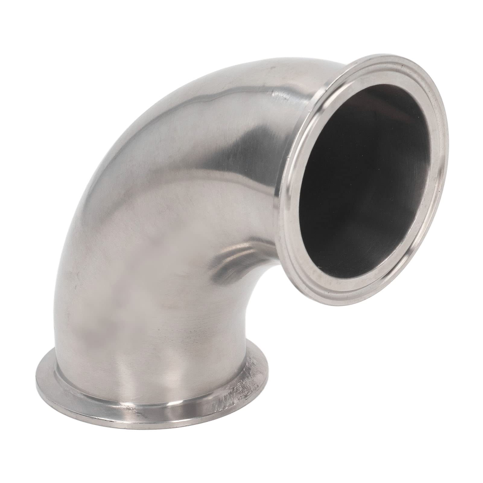Coude de virole sanitaire 90° en acier inoxydable 304 durable