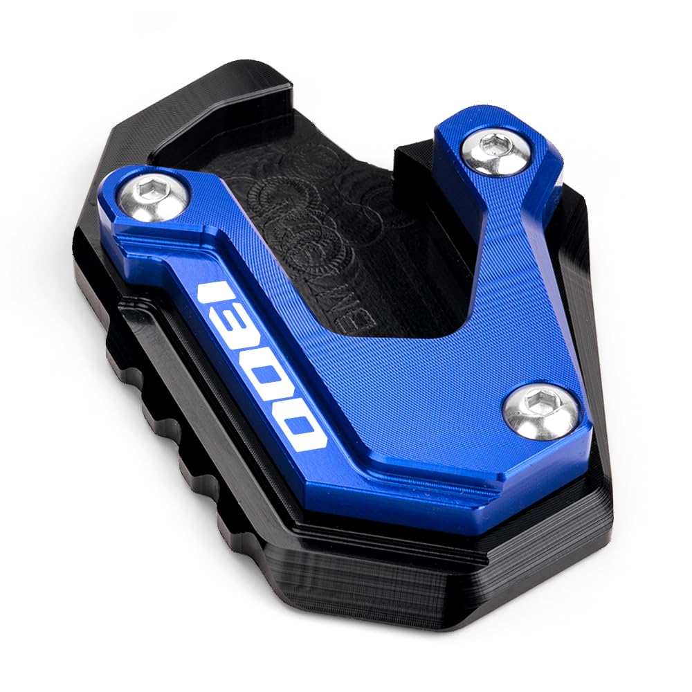 Piastra Estensione Cavalletto Per R1300GS R 1300GS adv R 1300 GS 2023-2025 Nuova Accessori Moto Laterale Cavalletti Supporto Ingranditore Piastra (Blu)