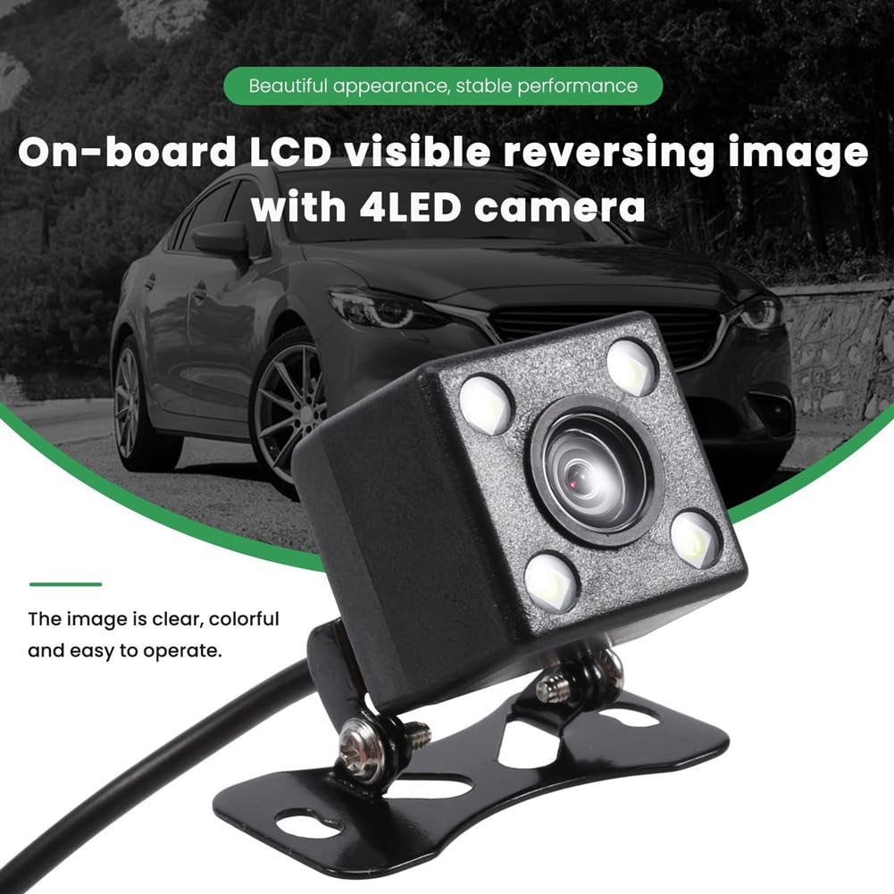 Monitor LCD de 9 Pulgadas para Coche,HD,Compatible con VGA/AV,TV,Reproductor DVD,CáMara de VisióN Trasera,Monitor para Reposacabezas, de VisióN Trasera de Aparcamiento