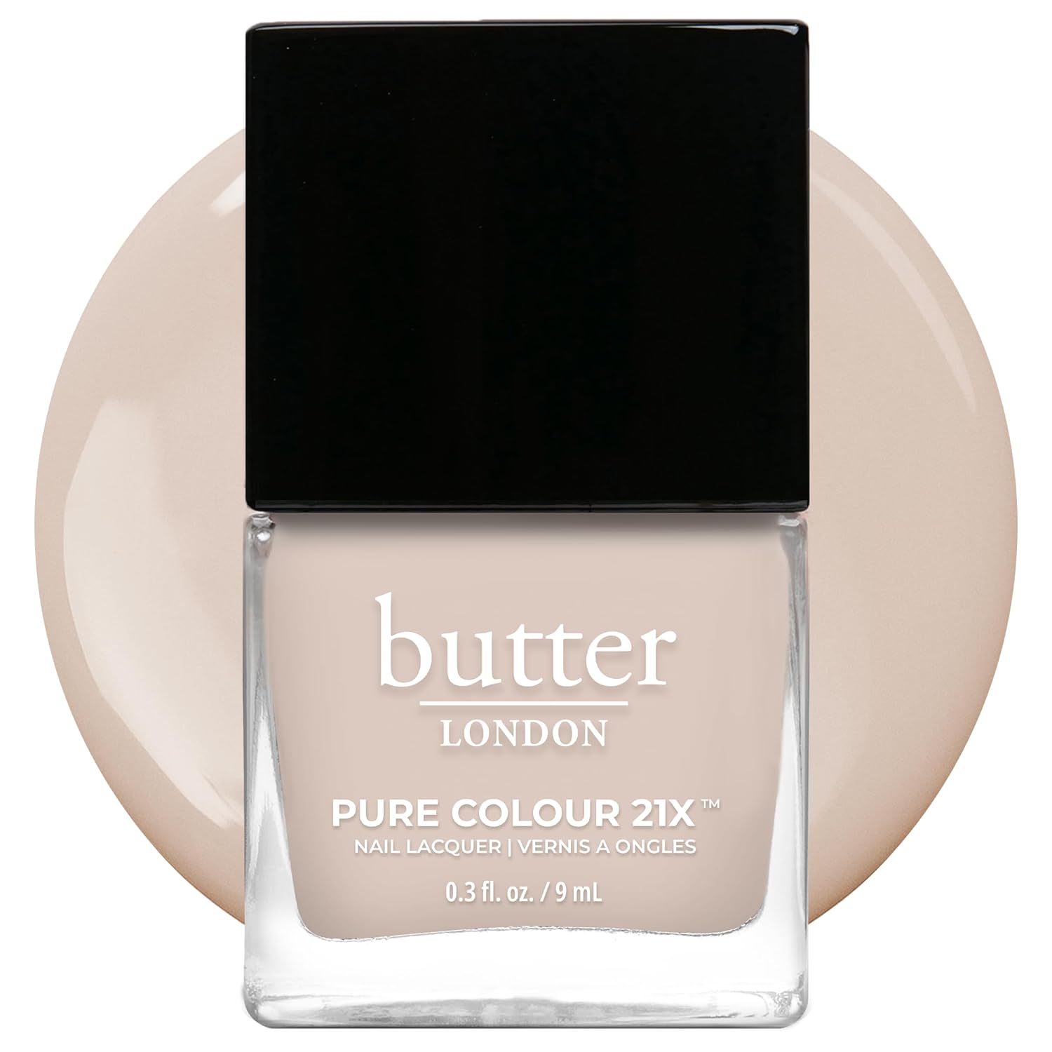 butter LONDON PC21X Nail Lacquer Polish - Fast-Drying Long Lasting Color with Gel-Like Finish Chip-Resistant Nail Lacquer Helps