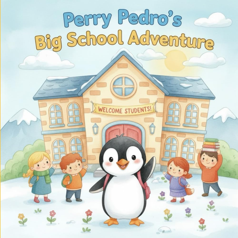 Perry Pedro's Big School Adventure: A heart warming picture book about trying something new (Perry Pedro's Adventures)