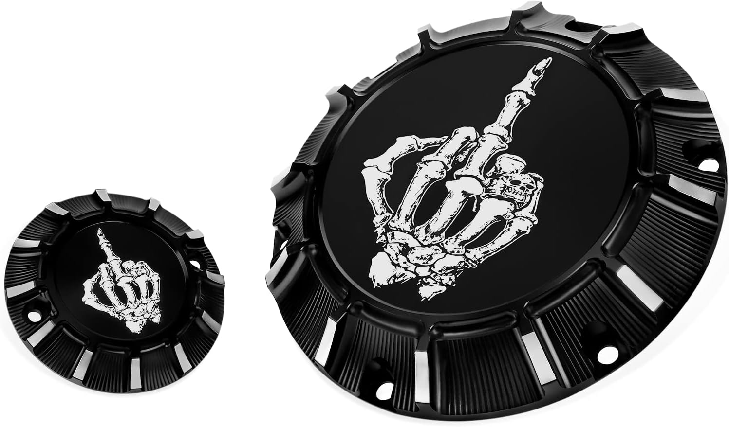 GUAIMI CNC Derby Covers 5-Hole Timer Timing Cover Engine Point Covers for Harley Sportster XL 883 1200 XL48 72