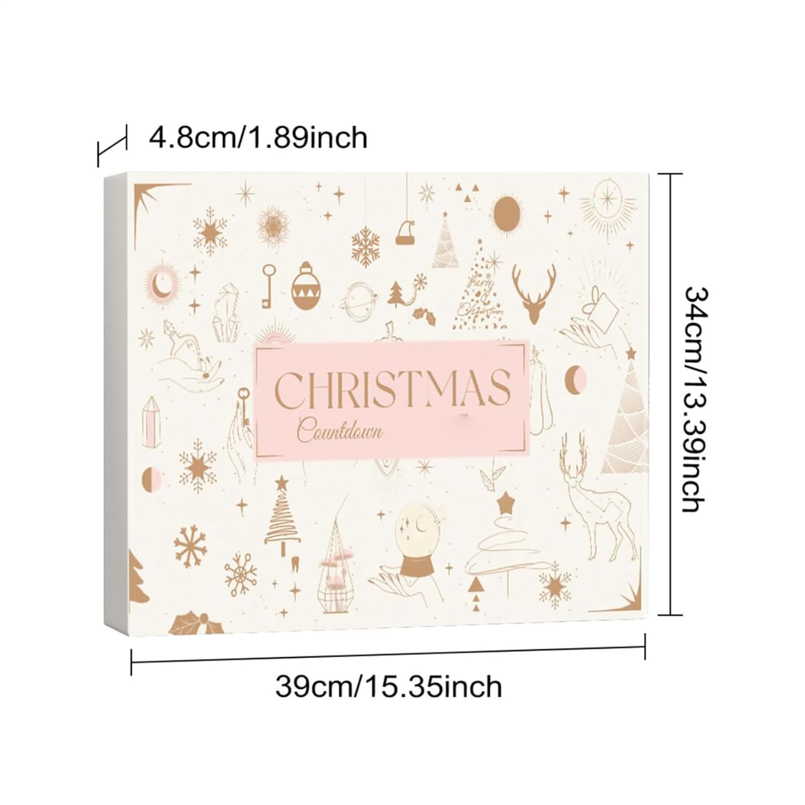 Adventskalender 2025 – 24 Türchen mit verwöhnenden Überraschungen, Weihnachtskalender mit Pflegeprodukten, Pflegeset für die Adventszeit, Beauty Geschenk für Frauen & Mädchen