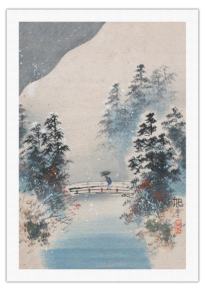 Hiroko＊Snowページ Snow in Kamigamo Shrine, Kyoto (2025) - Takeji Asano