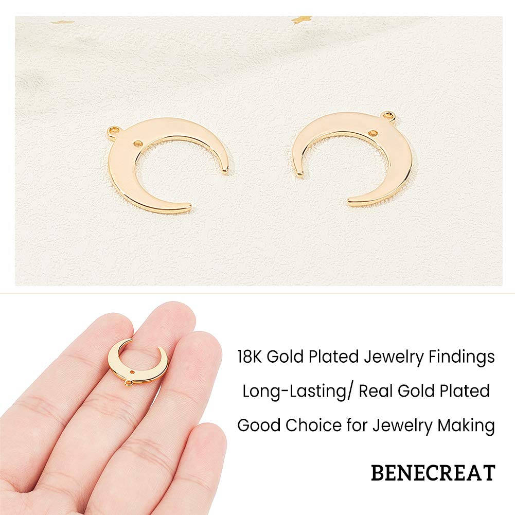 CREATCABIN 6 pz Ciondoli di Melograno Placcati Oro 18k Ciondoli In Ottone con Zirconi Rossi Semi di Melograno per La Creazione di Gioielli Risultati Forniture Artigianali Fai Da Te Collana 10.5x10x7mm