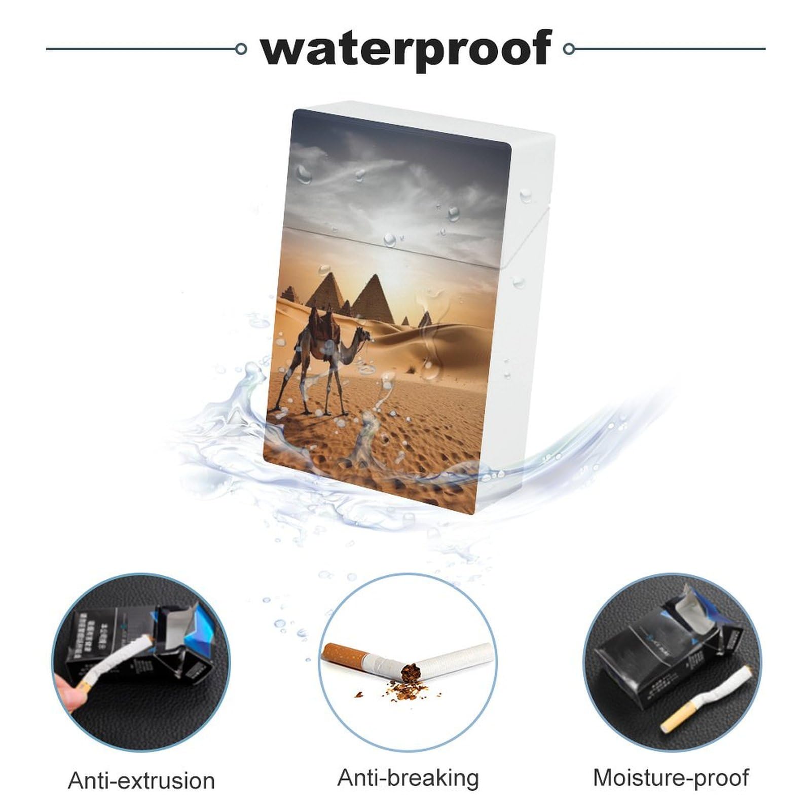 cigarette dry box Amazon.com: Airtight Cigarette Dry Box，Camel Desert Printed Waterproof  Cigarette Case，Protects Cigarettes from Water, Great for Outdoor Adventures  : Health & Household