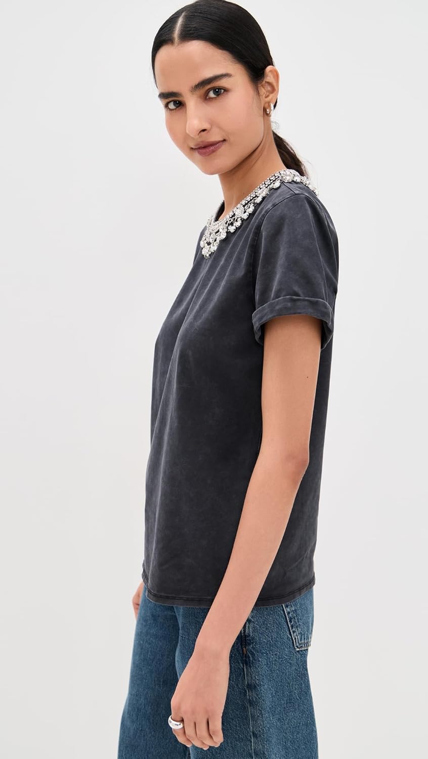 Cinq à Sept Women's Necklace Washed Bree Tee - Image 4