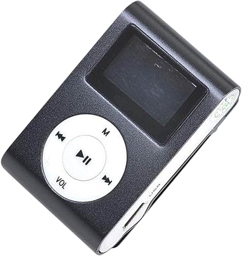 Reproductor MP3 para deportes, USB de viaje, reproductor de música portátil con altavoz, pantalla LCD, música digital, tiempo de espera largo,