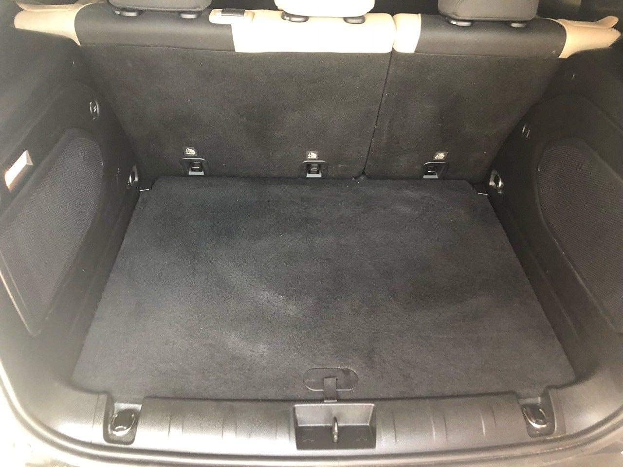 Cargo Liner - Trunk Mat for Jeep Renegade 2015-2023 – Weather-Resistant Trunk Mats for Cars with Raised Lip – Non-Slip Car Trunk Mat Rubber – Easy to Install – Laser Pre-Cut Design