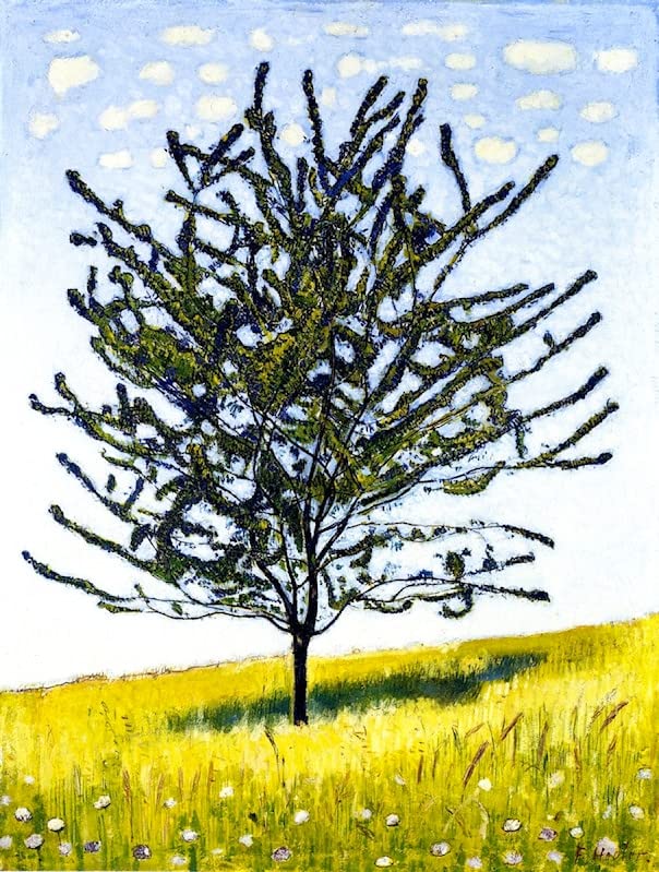 Impression prints toile Il Ciliegio Ferdinand Hodler - Peinture murale haut de gamme