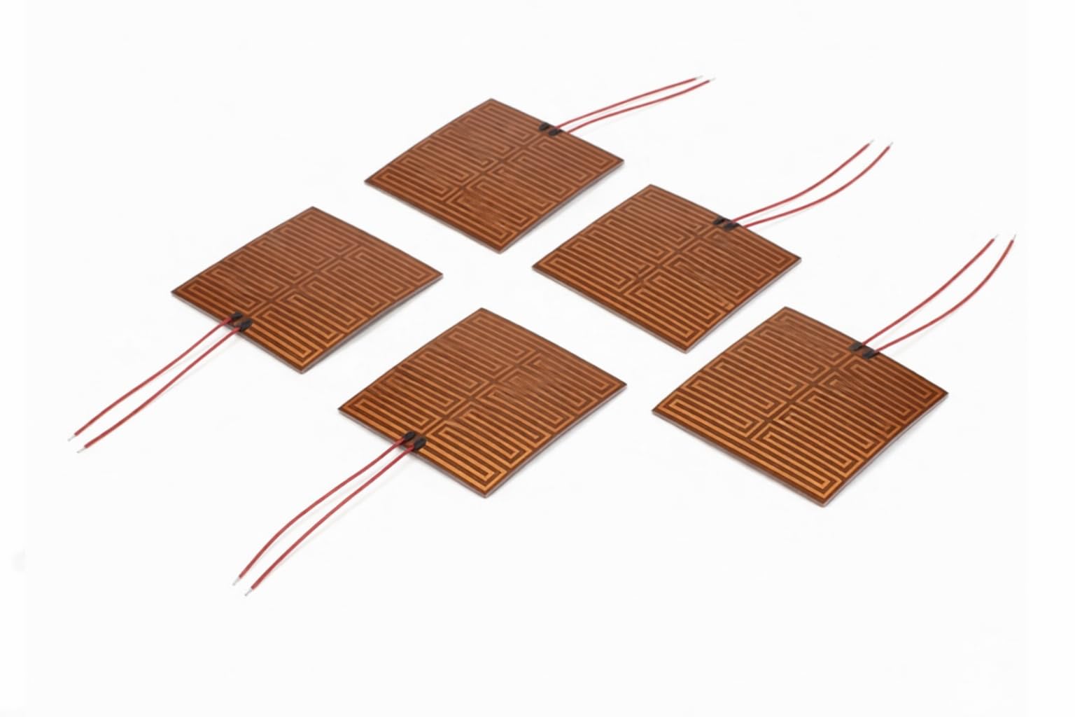 Polyimide Heating Film with Adhesive Backing, Polyimide Heating Element 12VDC/ 50 * 50mm-picture-28
