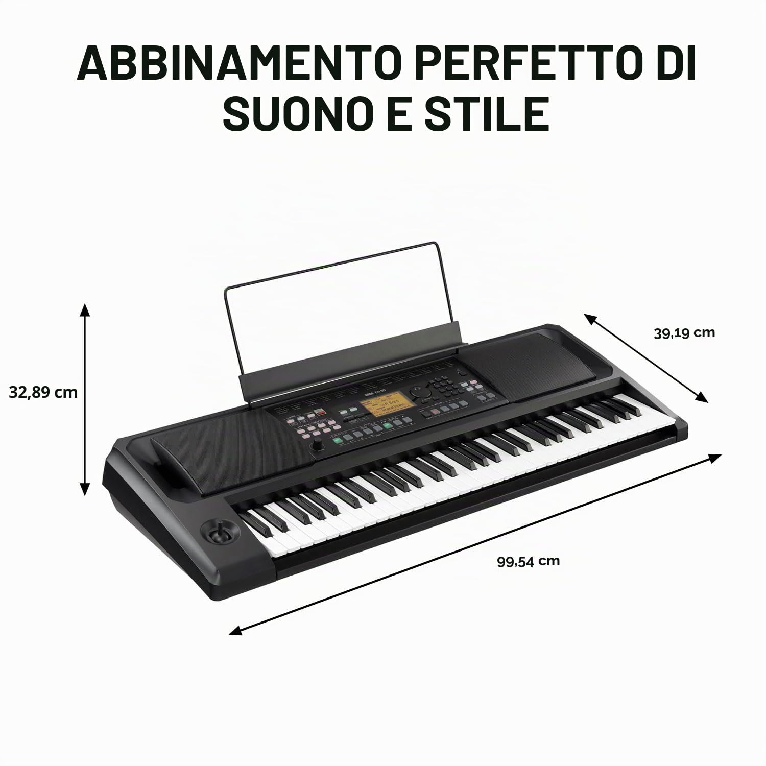 KORG EK-50 tastiera digitale con 61 tasti sensibile al tocco