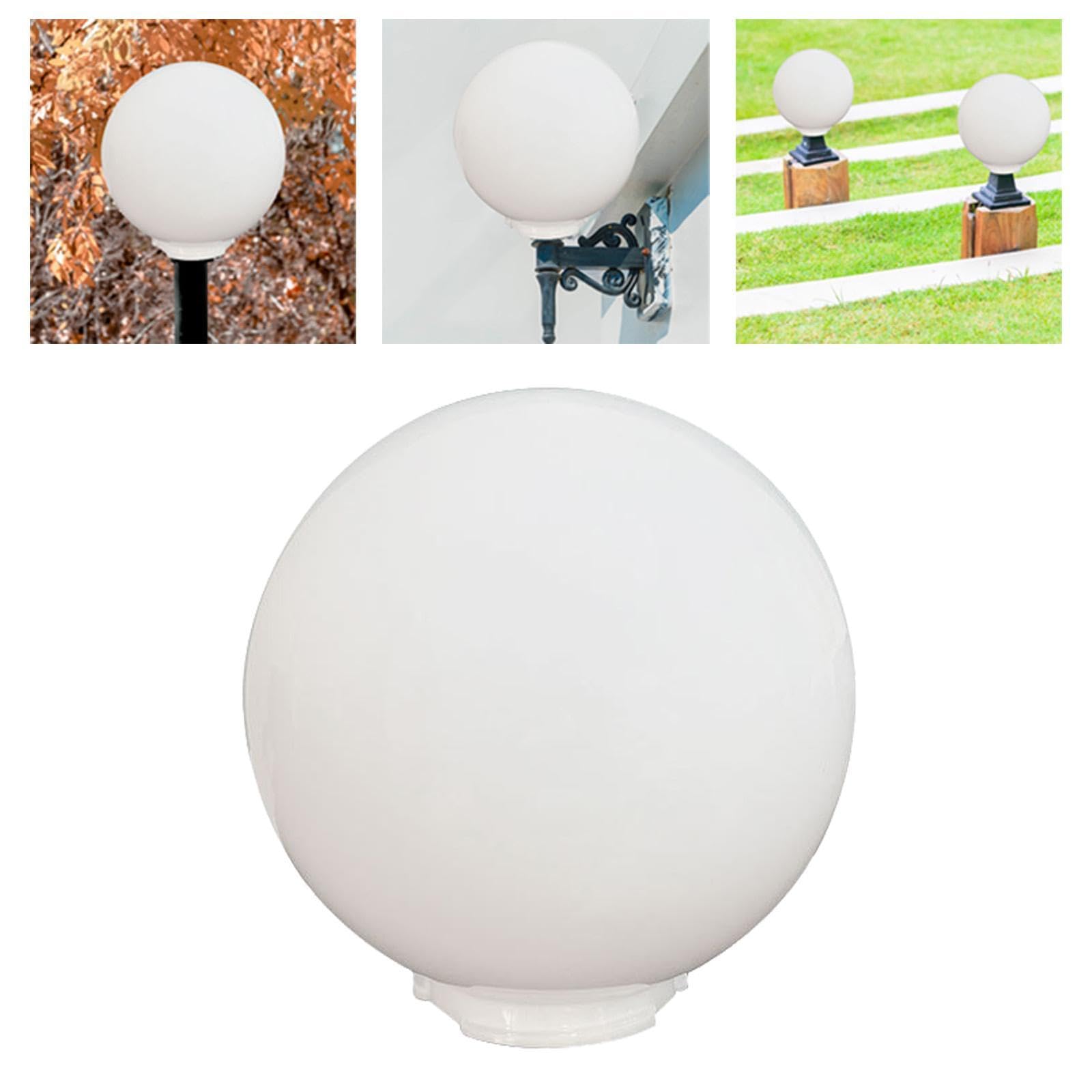 Globo Luminoso in Acrilico per Lampada da Terra, Lampadina Sferica di Ricambio, Copertura per Lampade da Terra per Esterni, 400 Mm