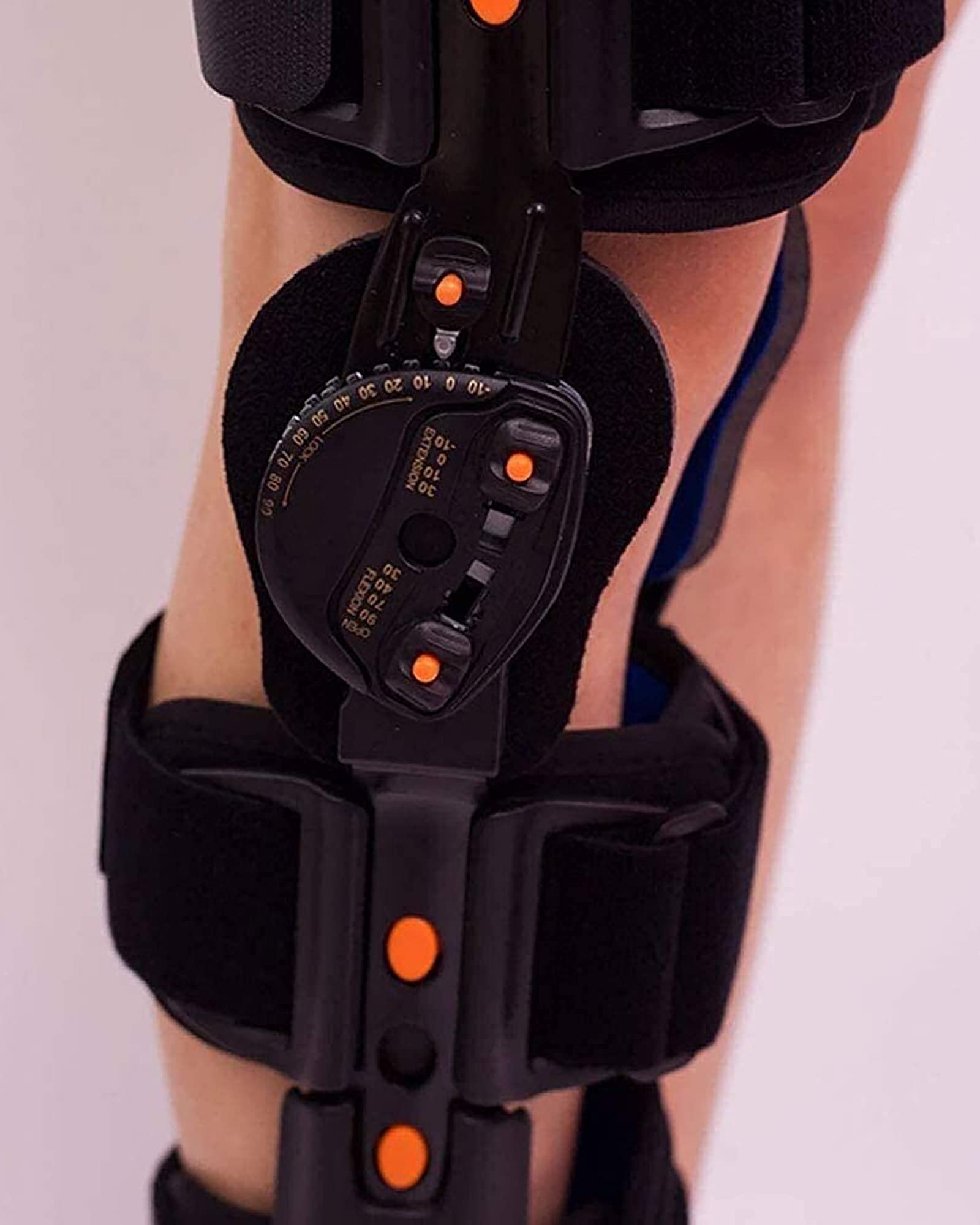 Rodillera Con Bisagra, Órtesis De Rodilla Ajustable, Rodillera Con Bisagra, Soporte De Rótula Abierto, Estabilizador, Soporte De Fijación De La Articulación De La Rodilla, Rodilleras De Rehabilitación