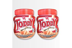 Liphontcla Toddy Chocolate Powder Drink Mix, Fortifies with Vitamins, 2 Pack (400gr Total)
