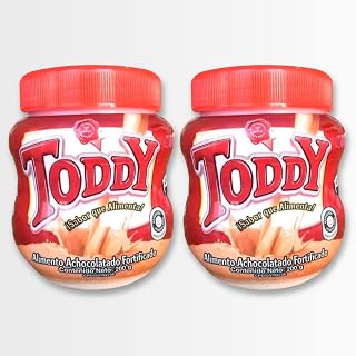 Liphontcta Toddy - Bebida de Chocolate en Polvo Con Vitaminas 100% Cacao Venezolano / Toddy Drink – Chocolate Powder Drink Mix, with Vitamins that Fortifies, 100% Venezuelan Cocoa (2Pack / 400gr TOTAL)