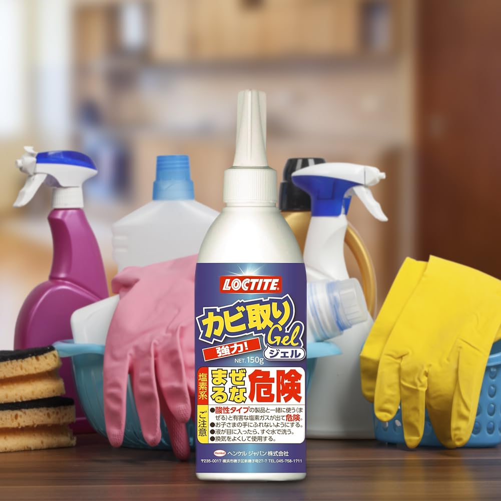 確認用　カビあり Amazon.co.jp: LOCTITE(ロックタイト) カビ取りジェル 150g - タイル