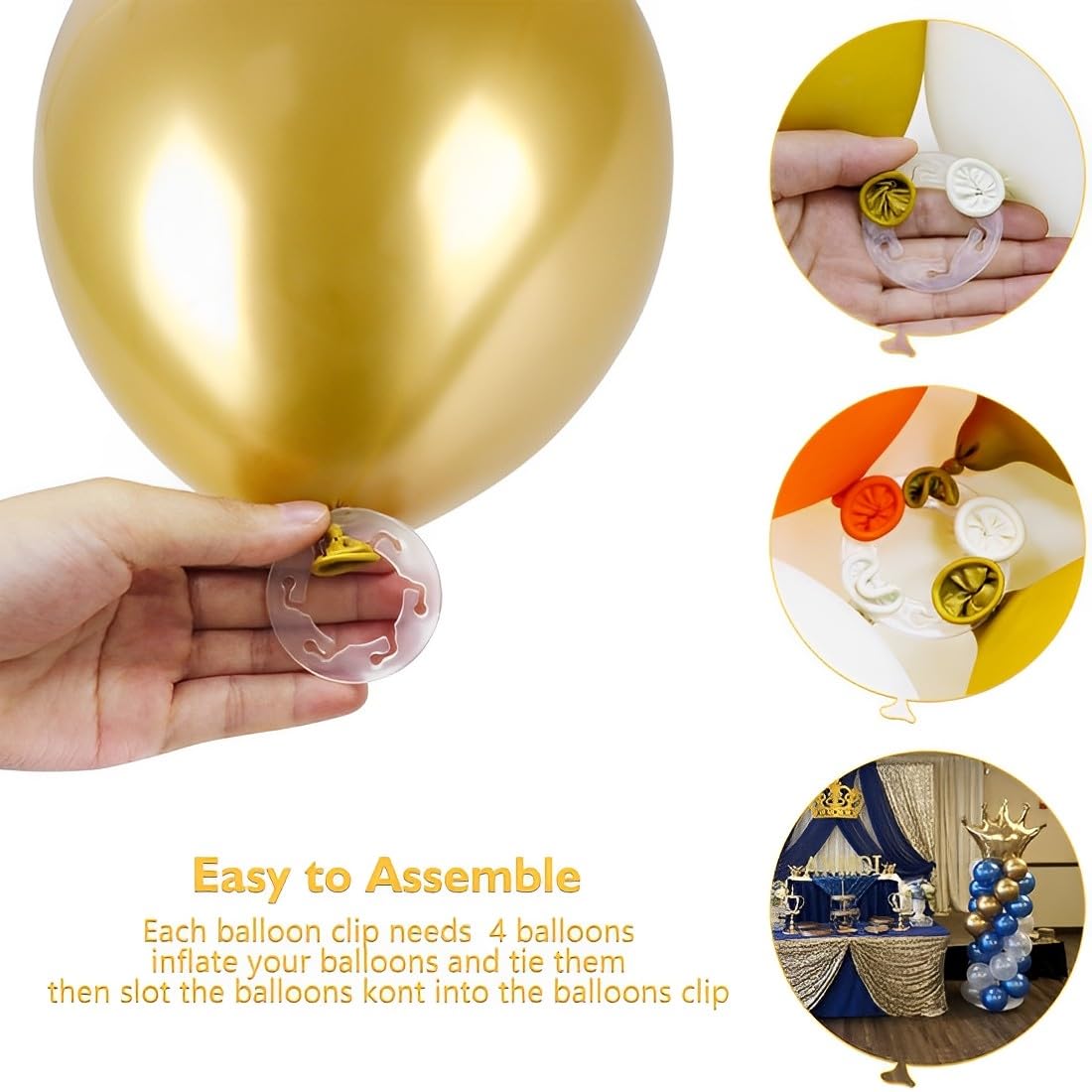 Set di supporti per palloncini a colonna da 2,6,6 m, regolabile, con pilastro telescopico in metallo, per baby shower, feste di compleanno, lauree, matrimoni, decorazioni