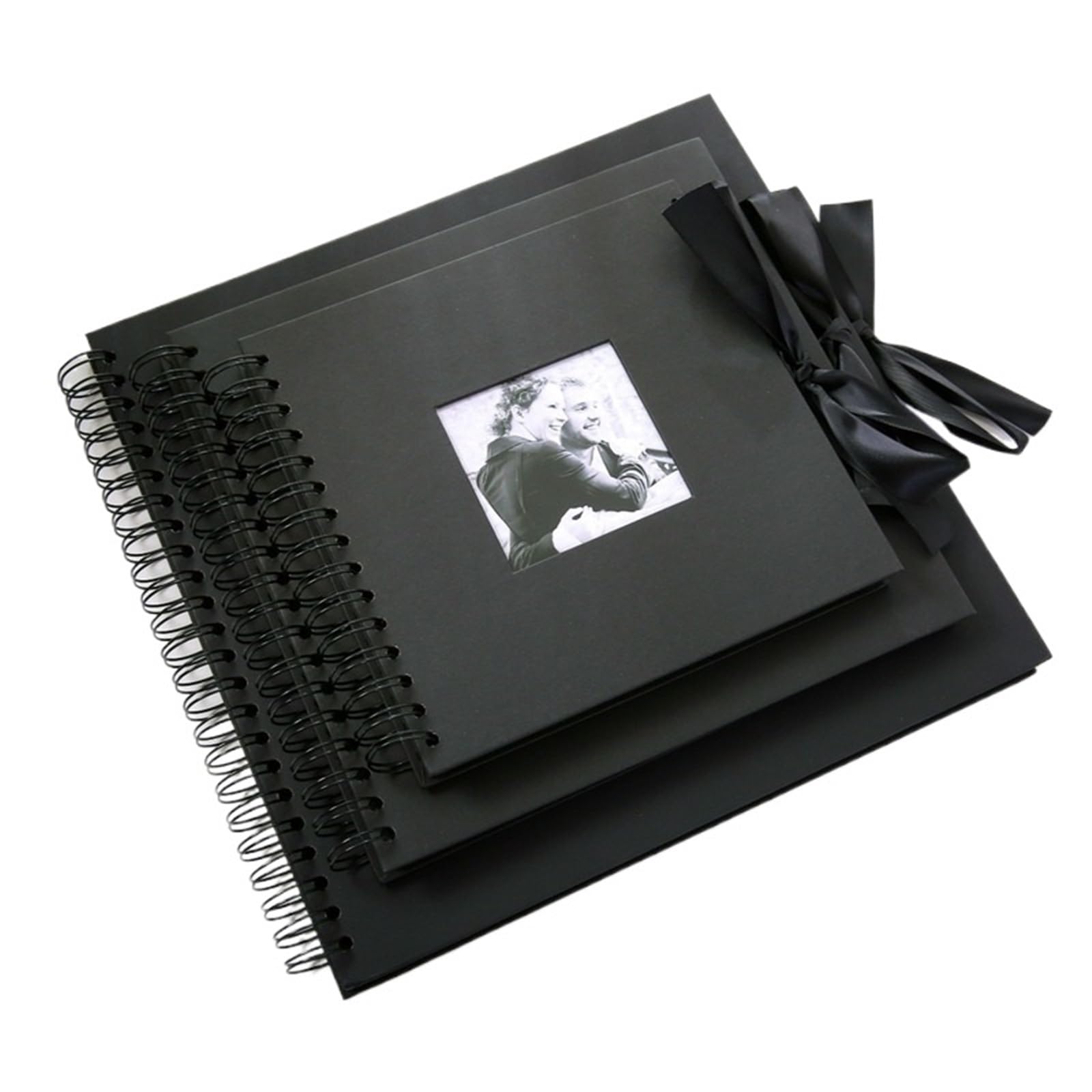 Album Fotografico Photo Album Creative 30 Black Pages DIY Scrapbooking Craft Paper Photograph For Wedding(12 inches)
