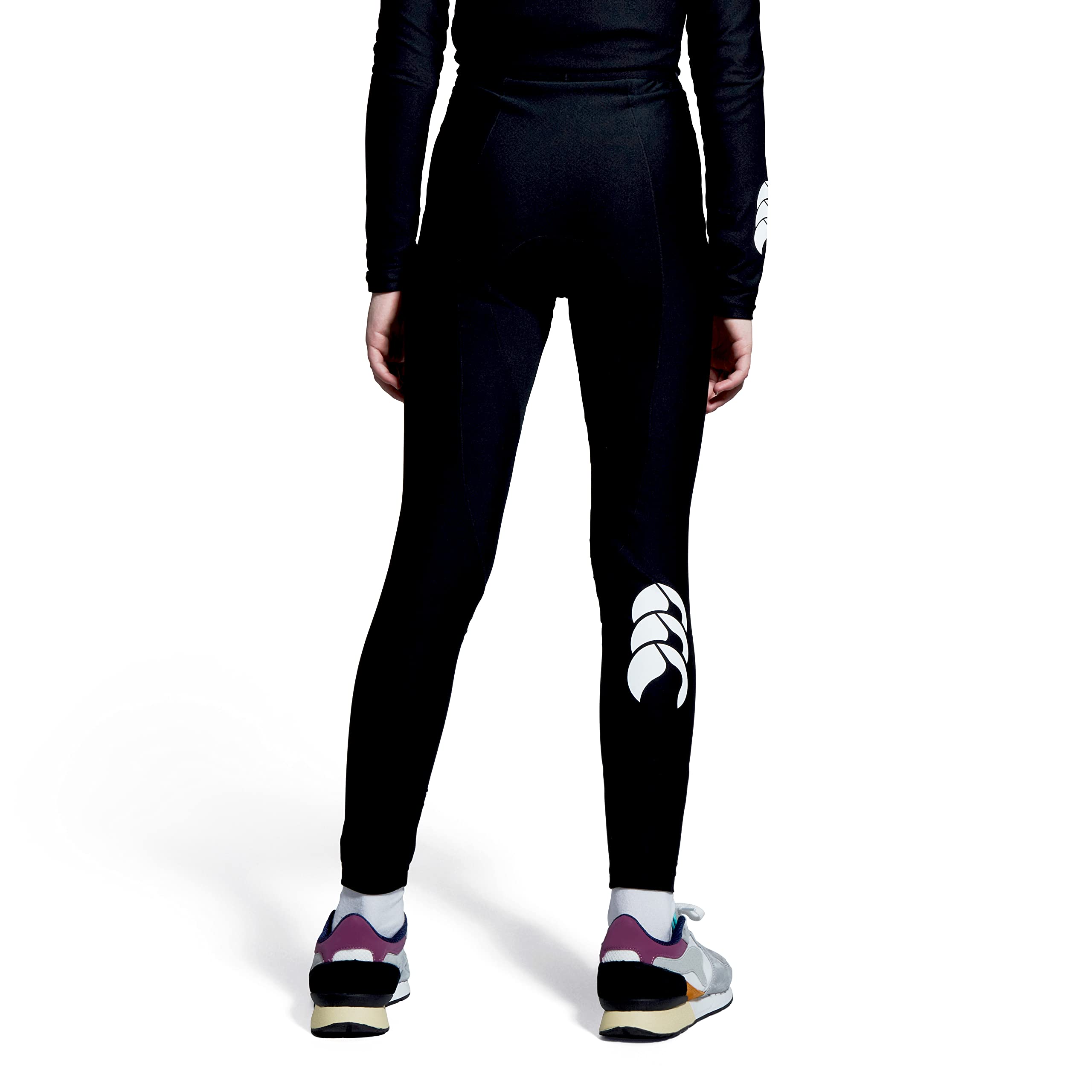 Leggings ThermoReg da bambino, Nero