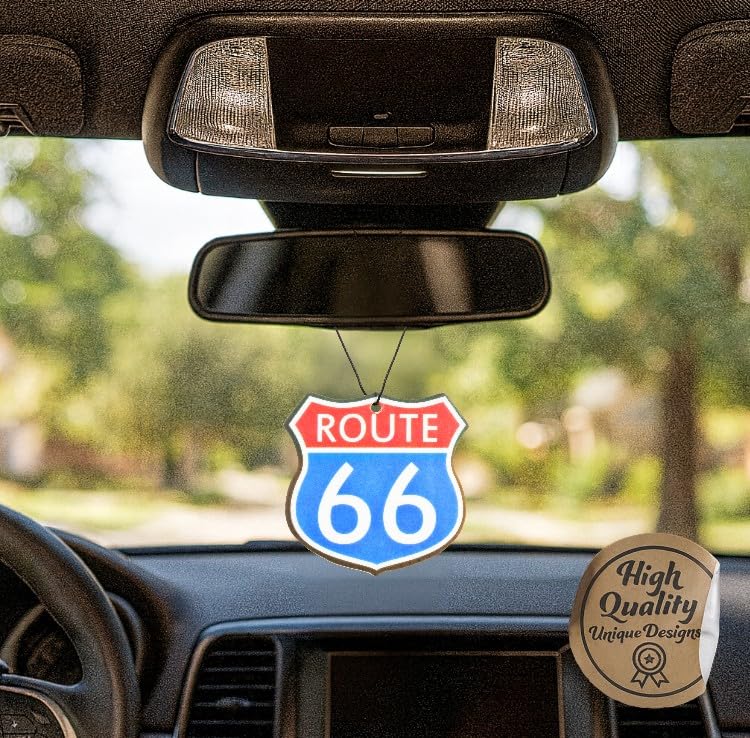 Image of Air Freshener Scented with Essential Oils (Route 66)