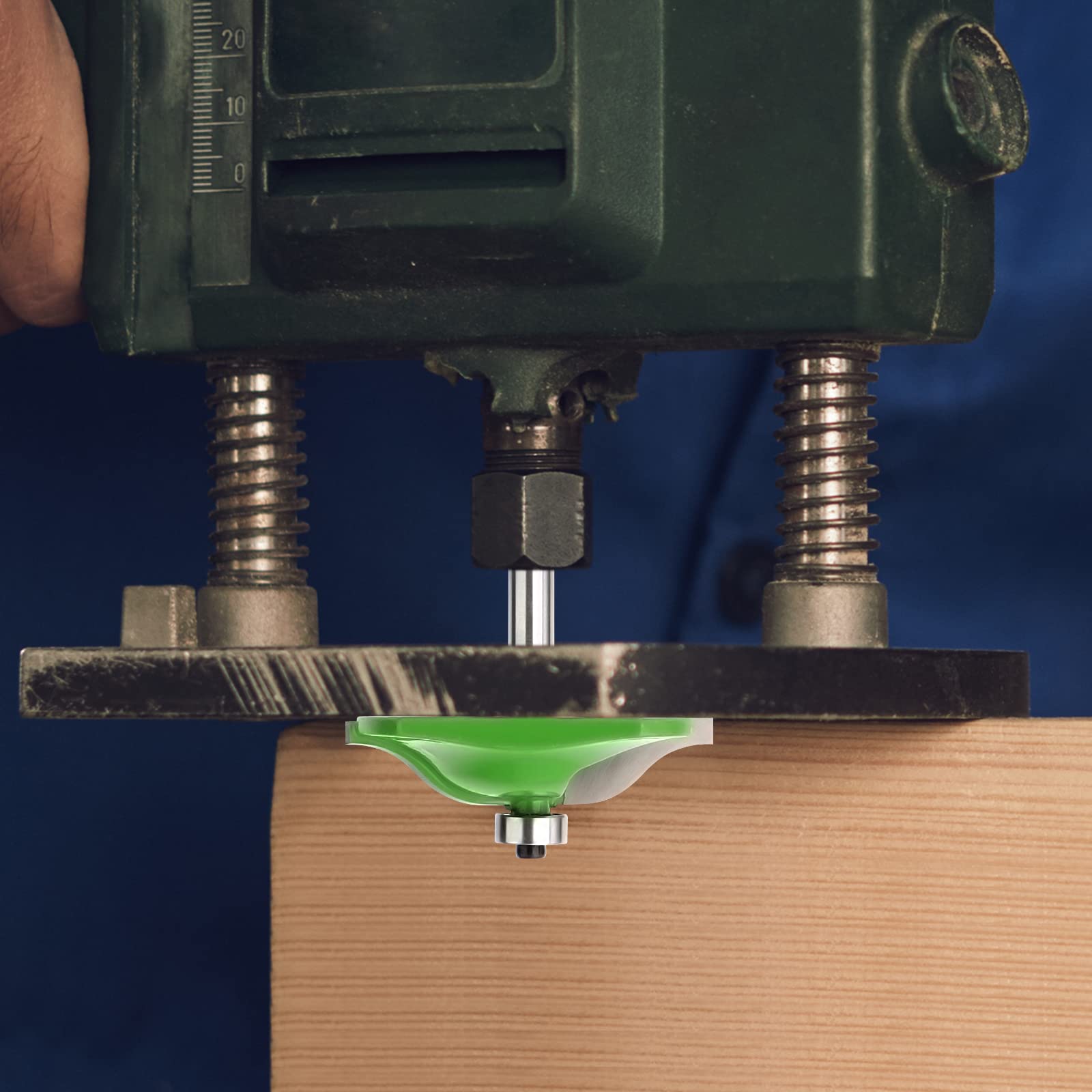 3 Pezzi Pannello Rialzato Porta Dell'armadio Router Bit Set 8mm Shank Strumenti di Fresatura per La Lavorazione del Legno, Fresa per Scanalatura del Router di CNC in Duro