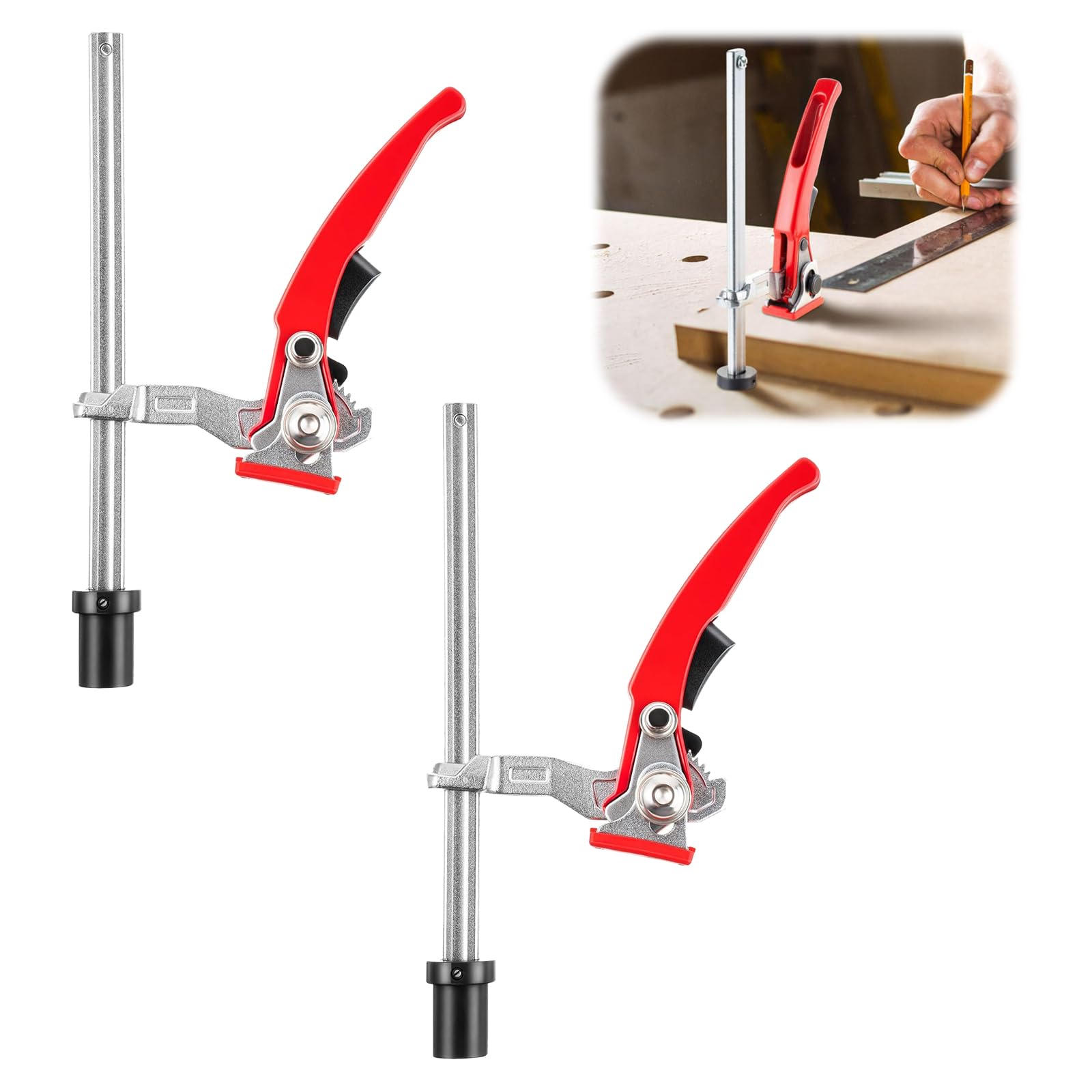 Bessey Spanelement voor multifunctionele tafel TW-KLI , 2 stuks
