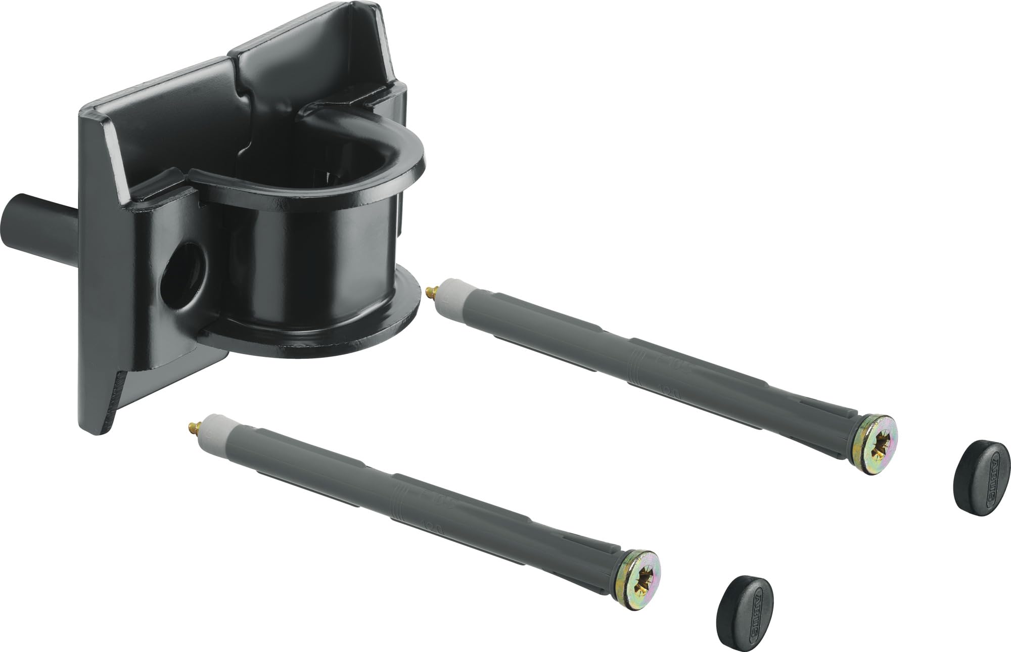 ABUS Ancrage Mural WA 50 - pour la Protection antivol des vélos et des Motos - Ancrage de Fixation pour garages, Caves, Murs de Maison Niveau de sécurité 7