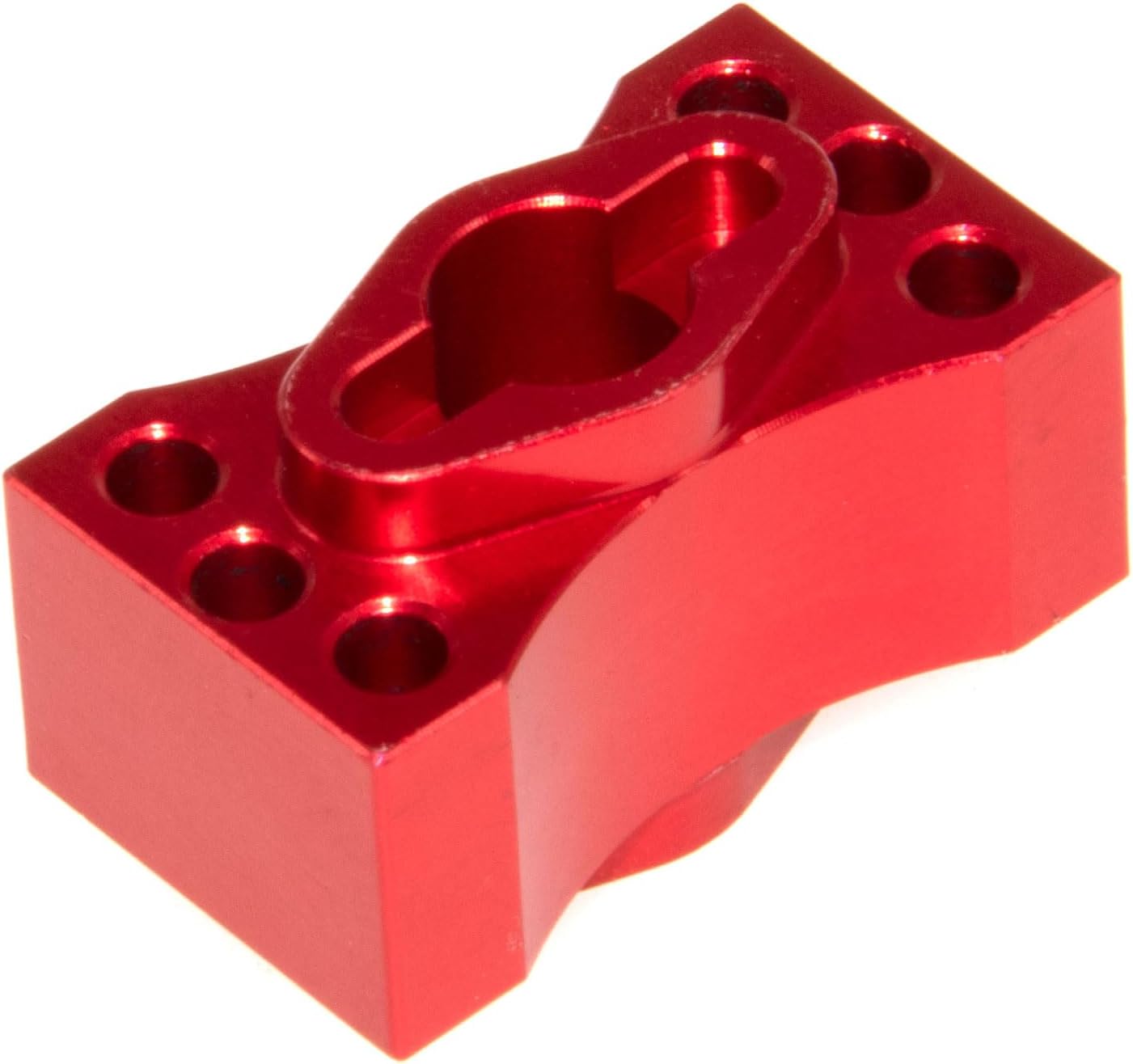 Differential Lock Spool Compatible with 1/8 Losi LMT Monster Truck Upgrade Rc Car Aluminum Alloy Diff Locker Part Replace(Red)